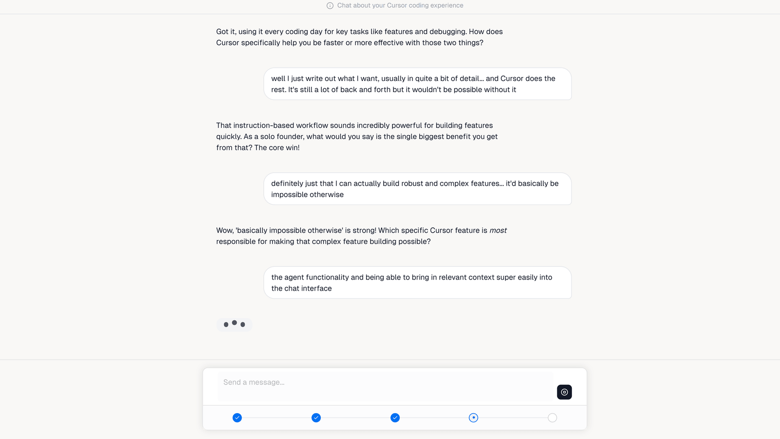Step 4.2: Guided Interview